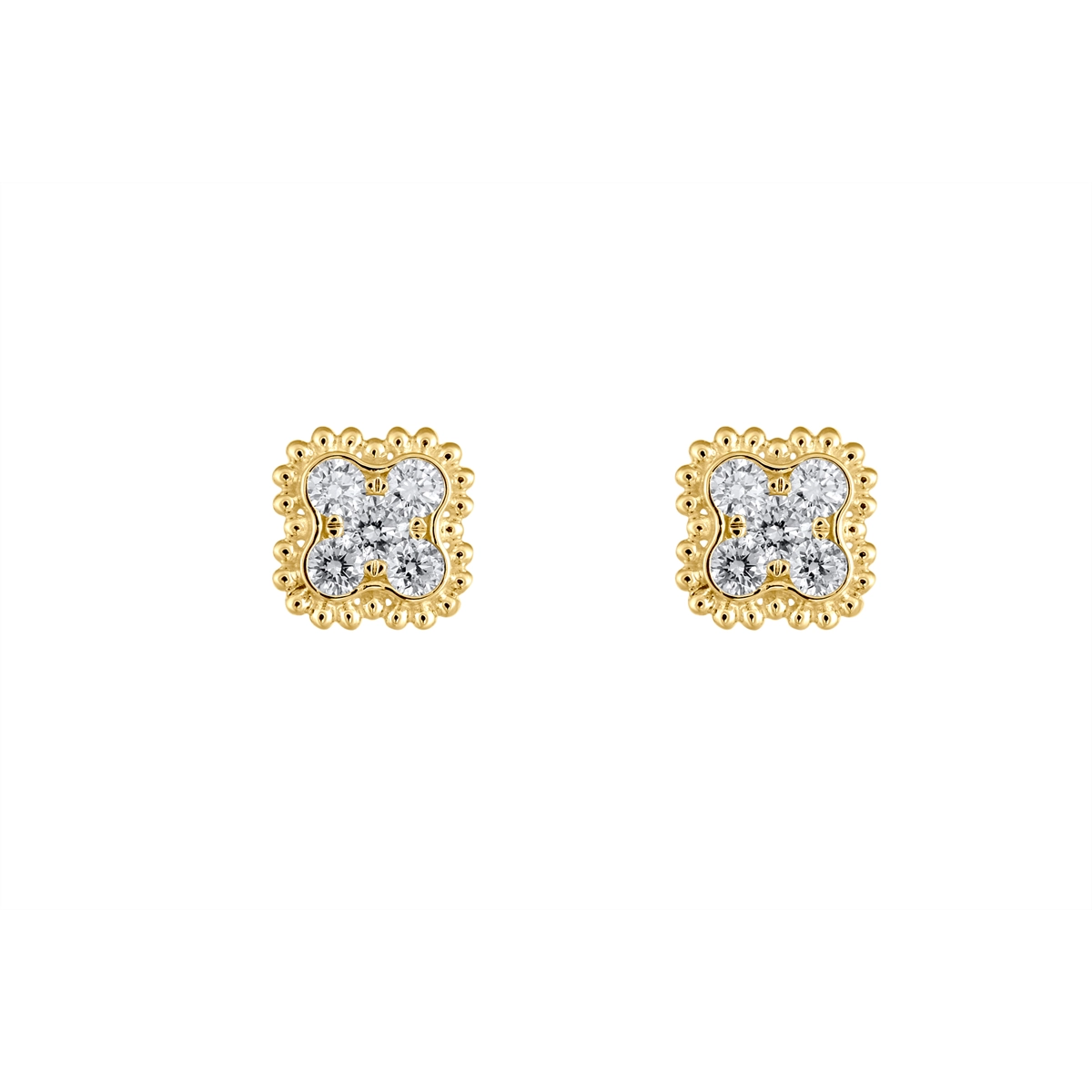 Earrings Earrings in Yellow Gold containing Diamond 461215