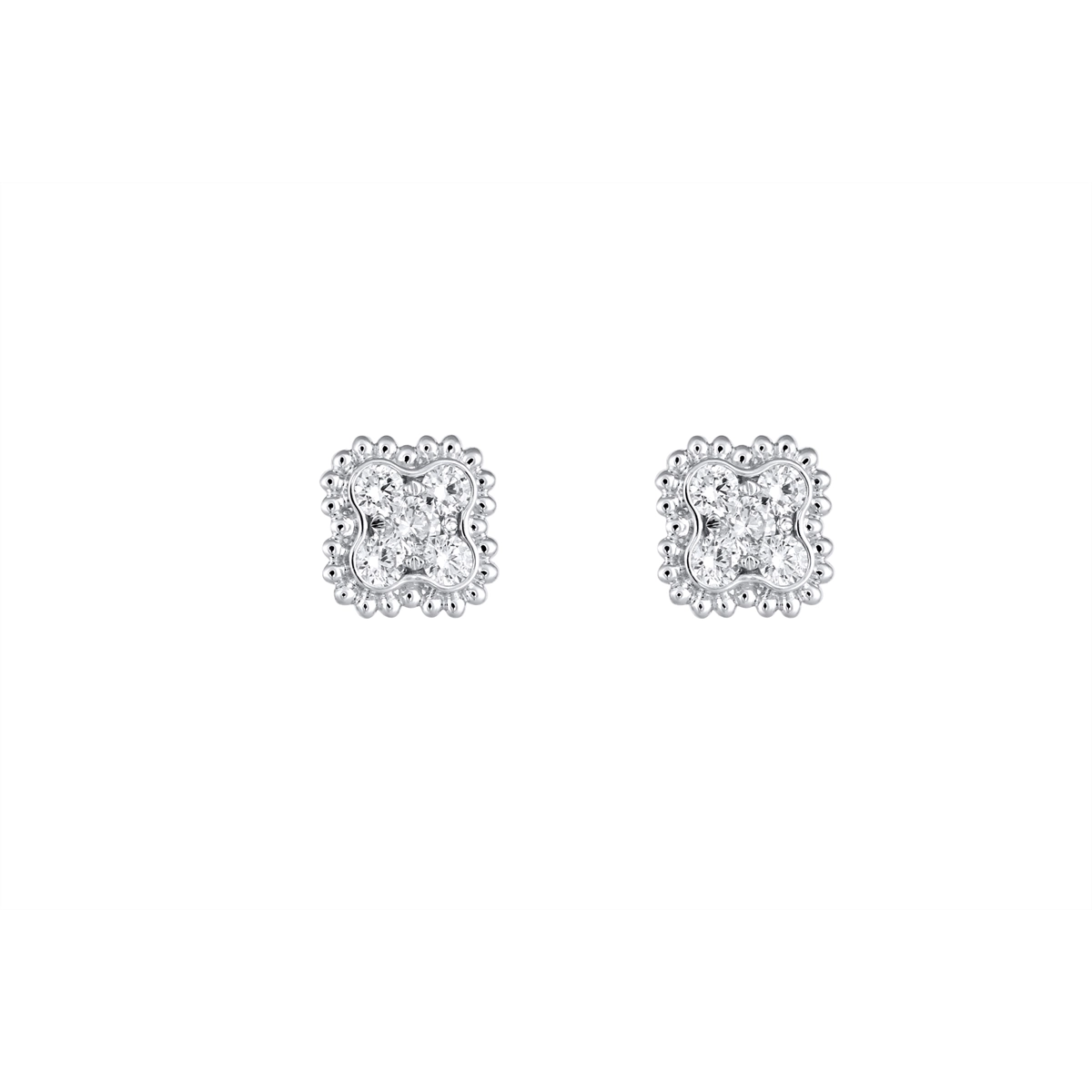 Earrings Earrings in White Gold containing Diamond 461216