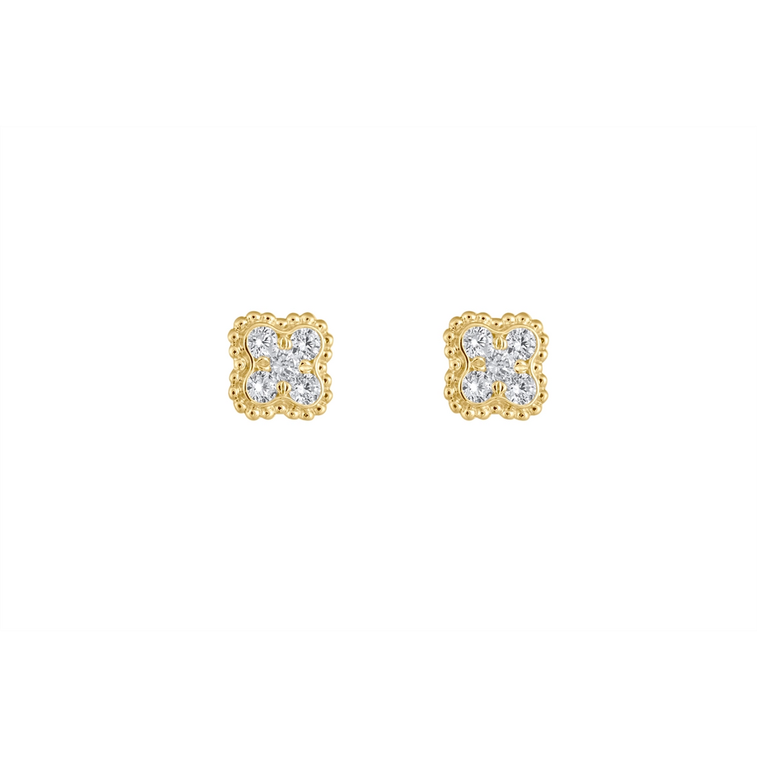 Earrings Earrings in Yellow Gold containing Diamond 461217