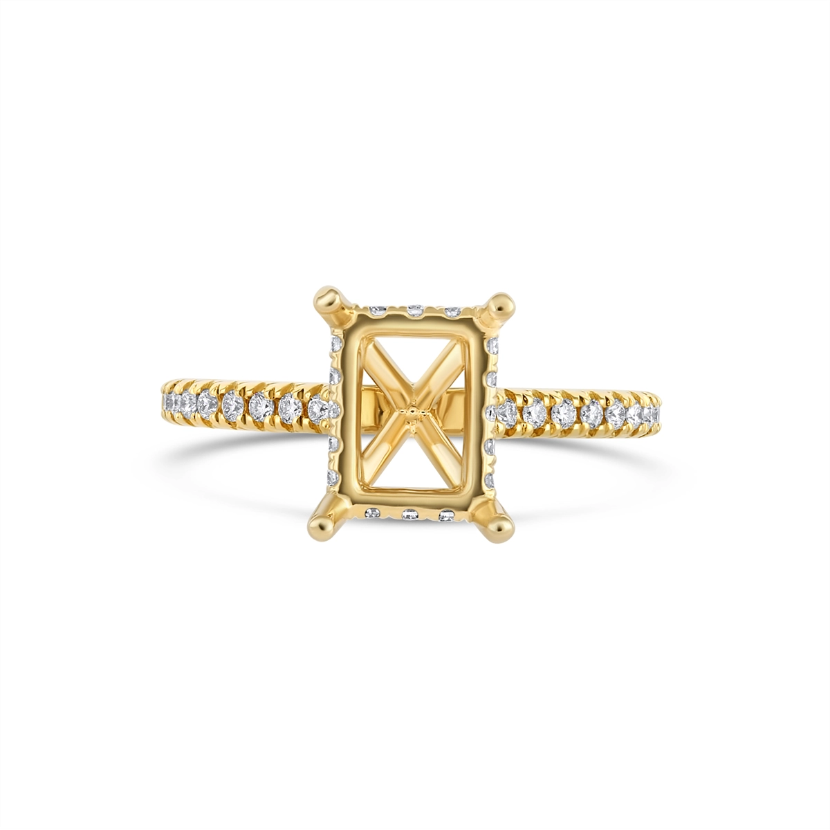 Engagement Collections Engagement Rings in Yellow Gold containing Diamond 461222