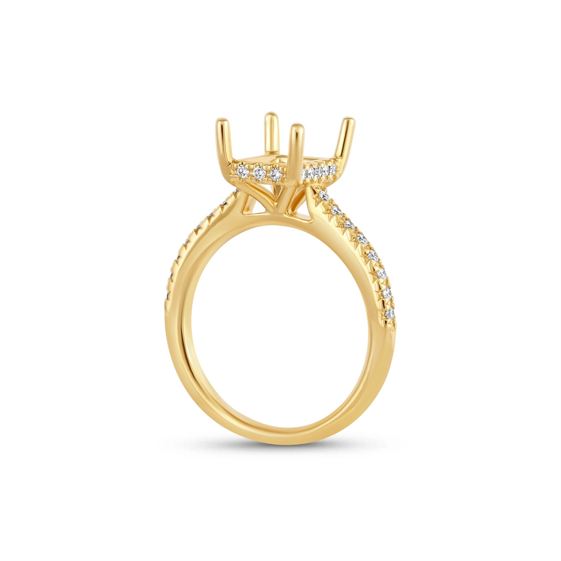 Engagement Collections Engagement Rings in Yellow Gold containing Diamond 461222