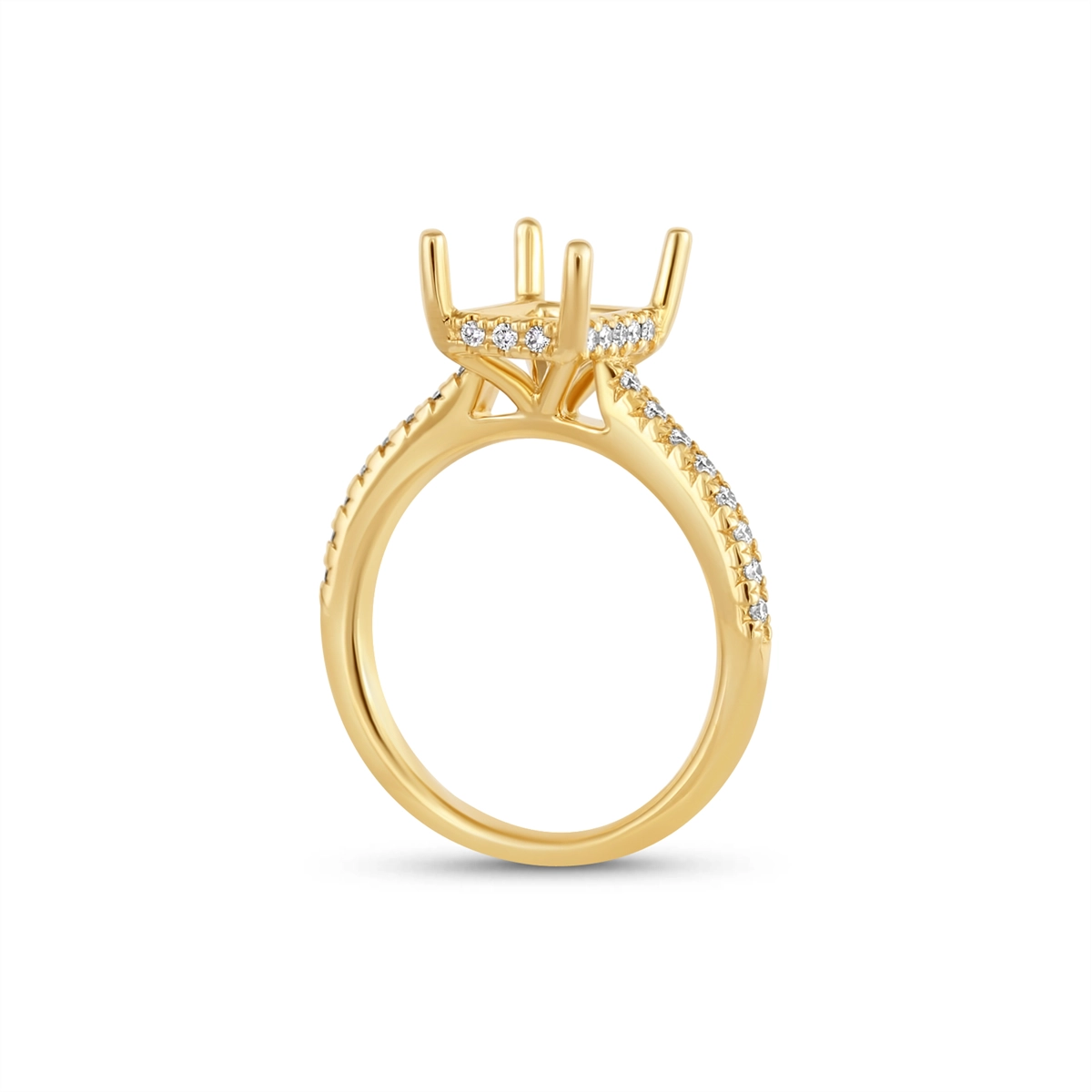 Engagement Collections Engagement Rings in Yellow Gold containing Diamond 461222