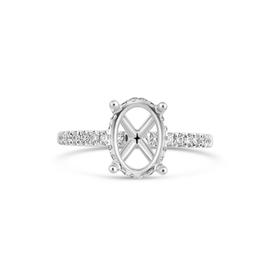 Engagement Collections Engagement Rings in White Gold containing Diamond 461225