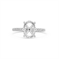 Engagement Collections Engagement Rings in White Gold containing Diamond 461225