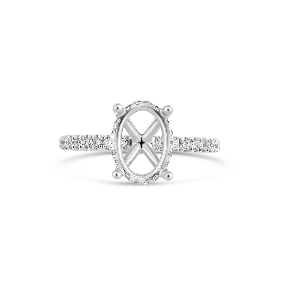 Engagement Collections Engagement Rings in White Gold containing Diamond 461225