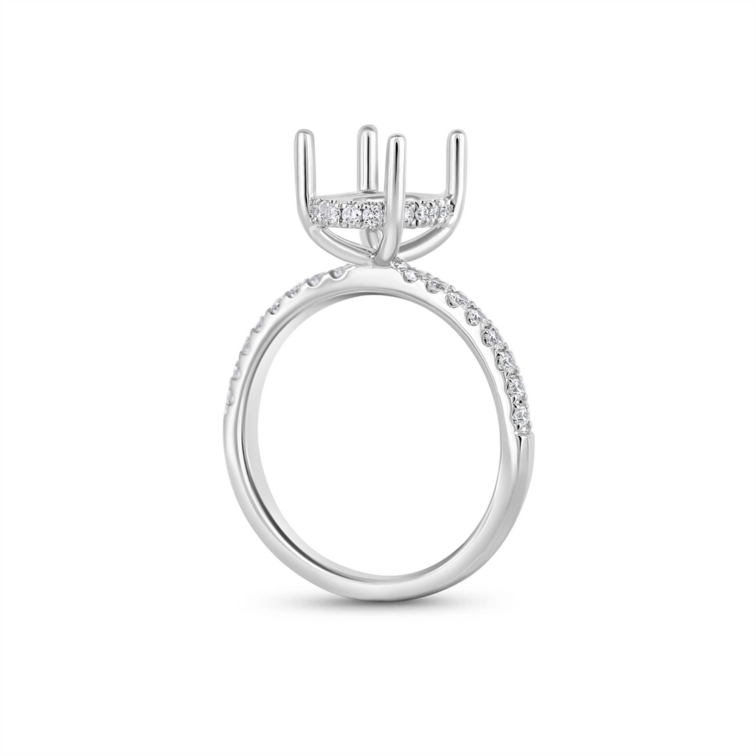 Engagement Collections Engagement Rings in White Gold containing Diamond 461225