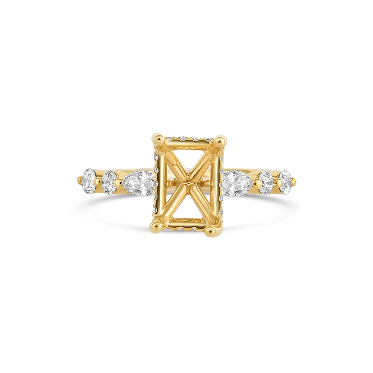 Engagement Collections Engagement Rings in Yellow Gold containing Diamond 461226