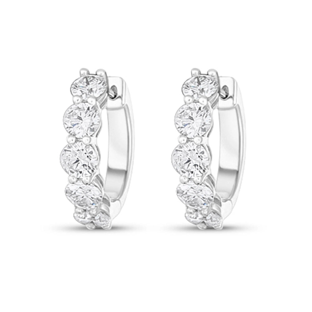 Earrings Earrings in White Gold containing Diamond 461242