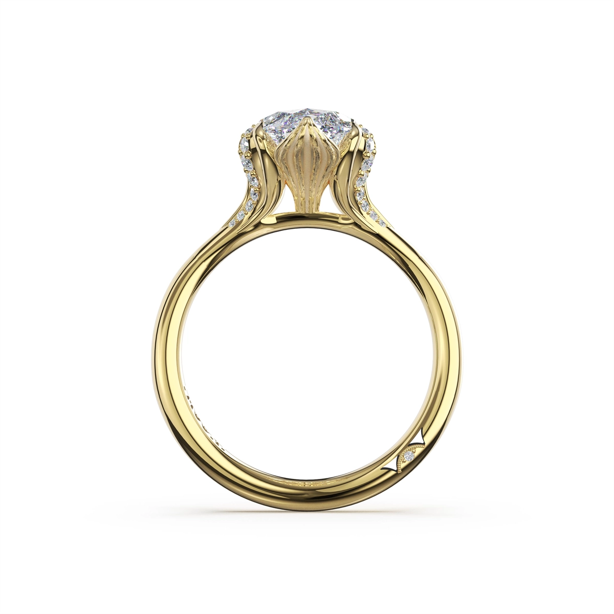 Tacori Engagement Rings in Yellow Gold containing Diamond 438 MQ 14.5X7.5 FY