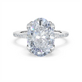 Tacori Engagement Rings in Platinum/Palladium containing Diamond 439 OV 11.5X8.5