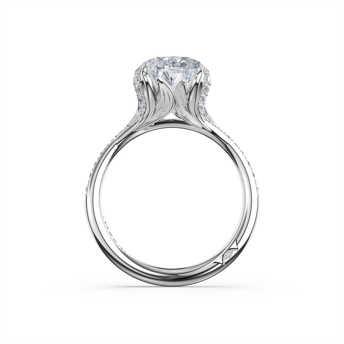 Tacori Engagement Rings in Platinum/Palladium containing Diamond 439 OV 11.5X8.5