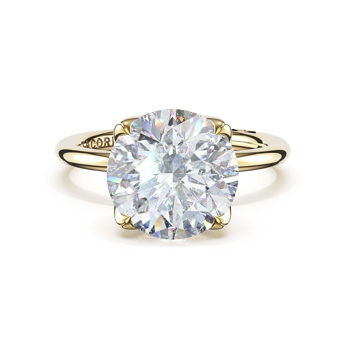 Tacori Engagement Rings in Yellow Gold containing Diamond 445 RD 8.5 FY
