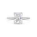 Tacori Engagement Rings in White Gold containing Diamond 446 RAD 9.5X7 FW