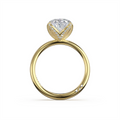 Tacori Engagement Rings in Yellow Gold containing Diamond 446 OV 11.5X8.5 FY