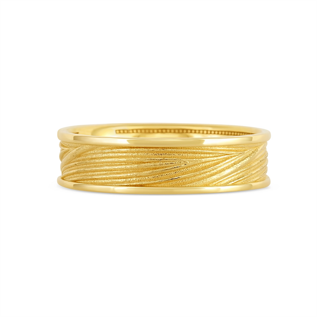 Tacori Wedding Rings in Yellow Gold 170-6FY SZB