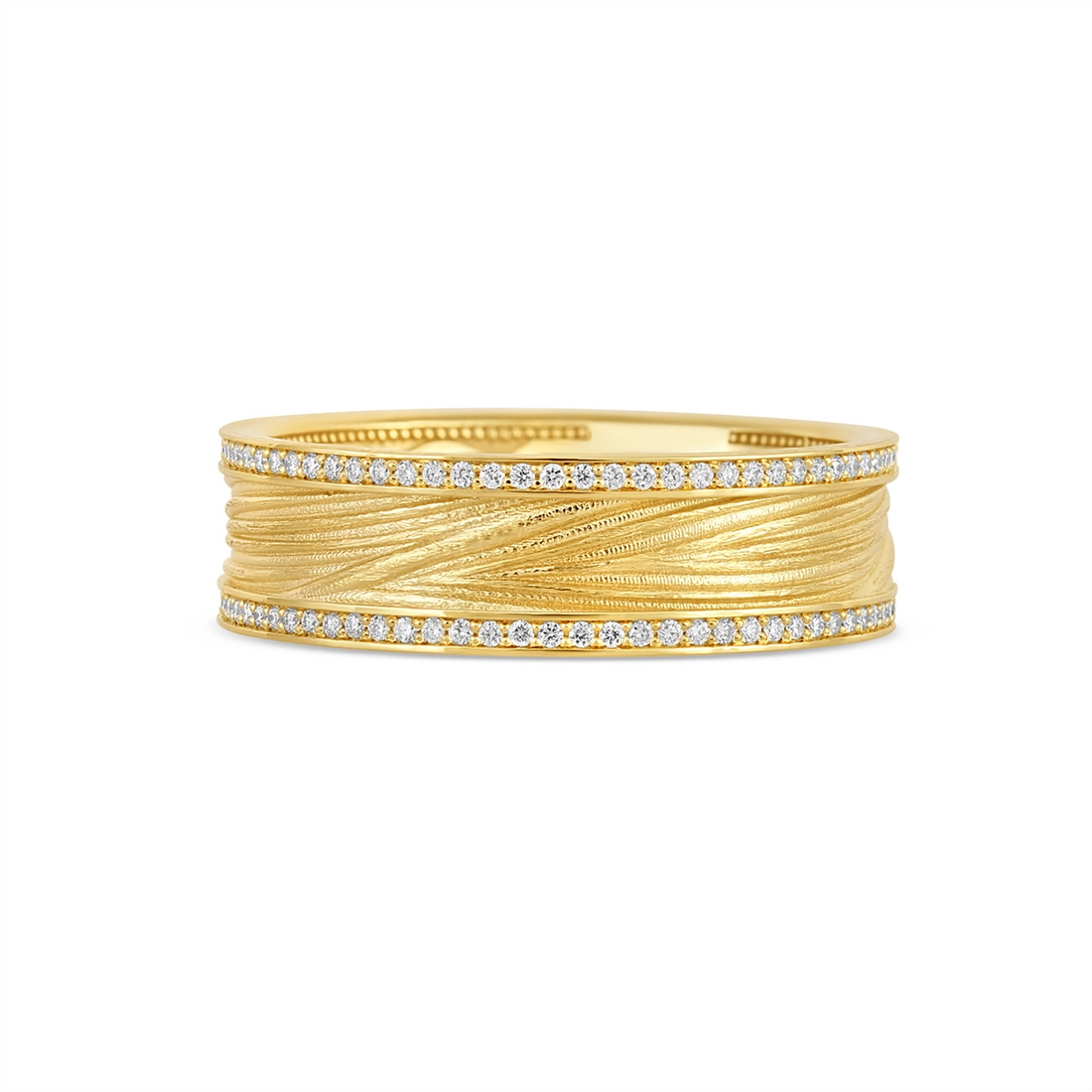 Tacori Wedding Rings in Yellow Gold containing Diamond 171-7FYD SZB