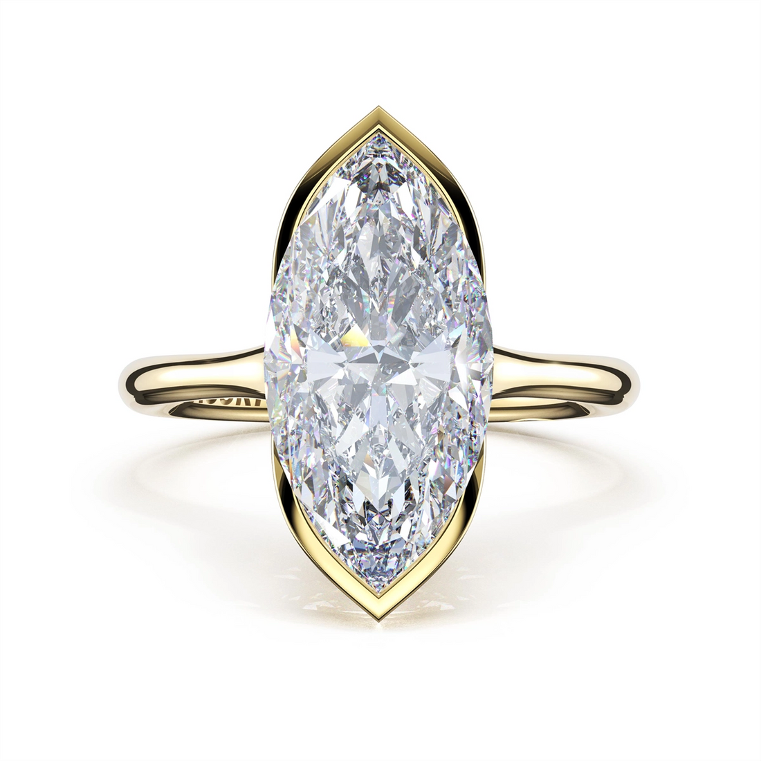 Tacori Engagement Rings in Yellow Gold containing Diamond 435 MQ 14.5X7.5 FY