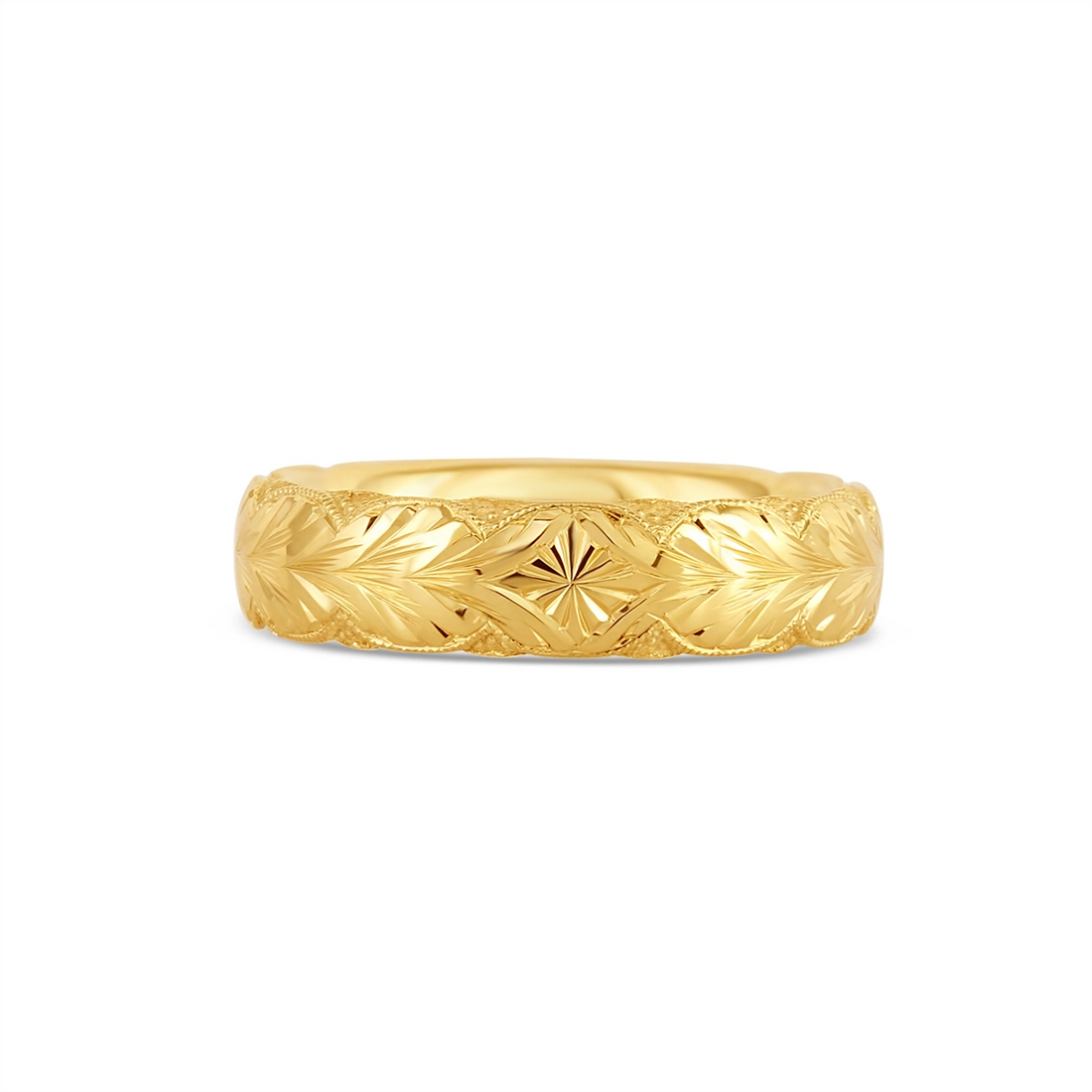 Tacori Wedding Rings in Yellow Gold 414 5 B FY SZB-WH