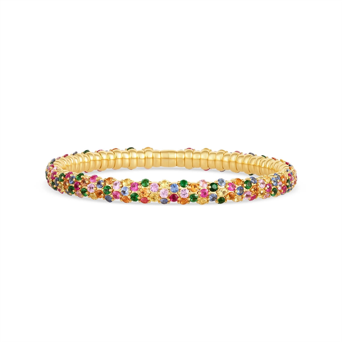 Zydo Bracelets in Yellow Gold containing Other, Multi-gemstone, Sapphire PU177SAPY