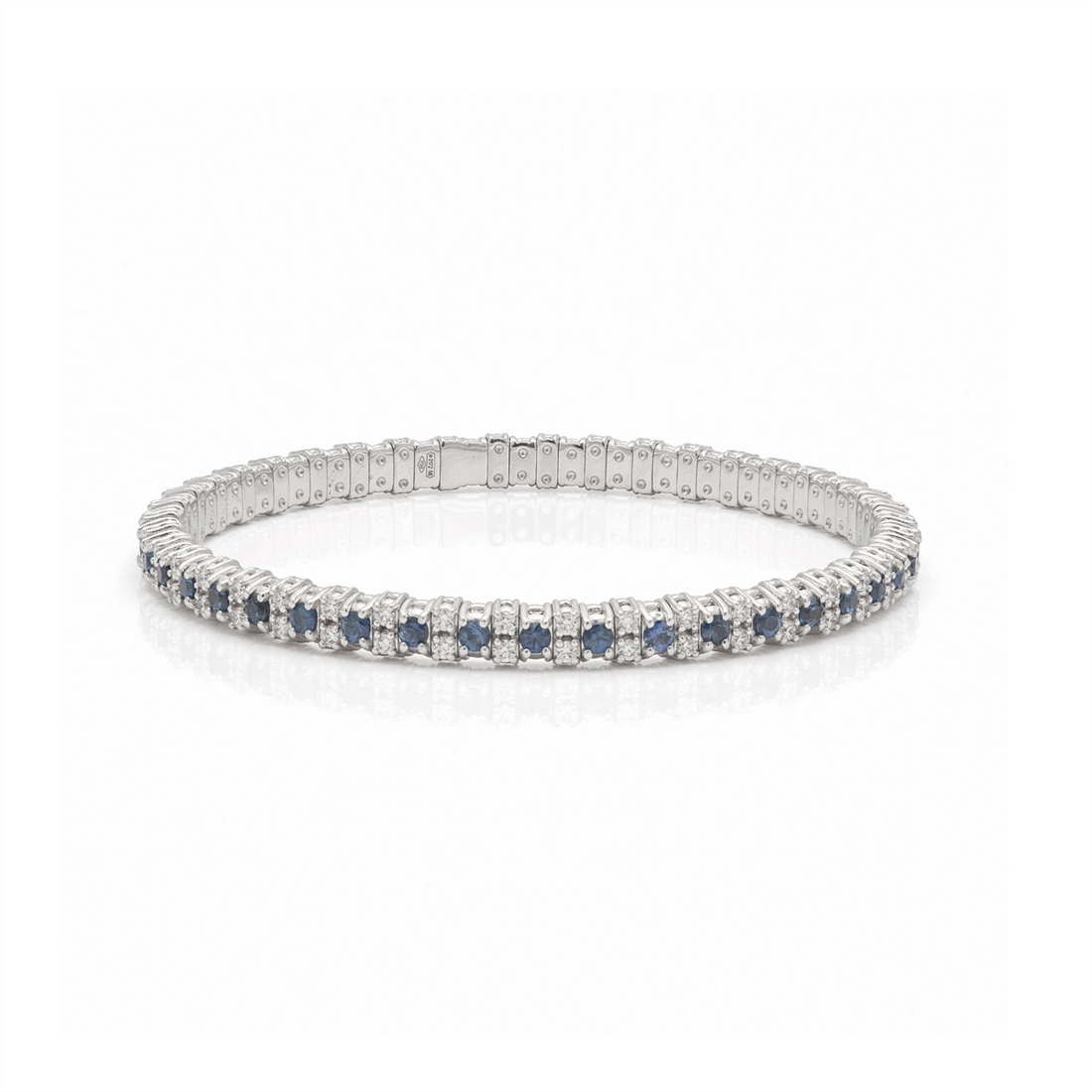 Zydo Bracelets in White Gold containing Multi-gemstone, Diamond, Sapphire PU97DBSW