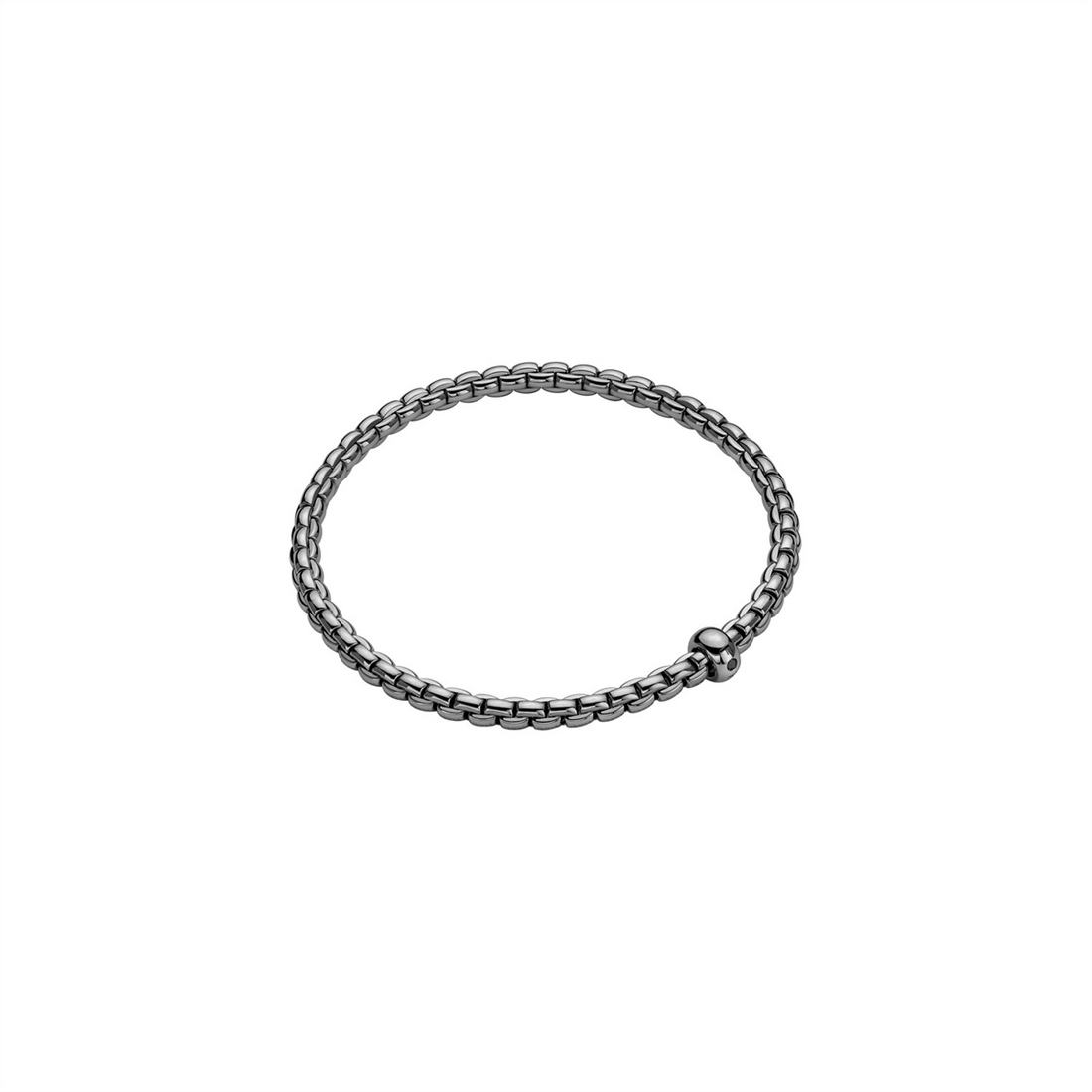 FOPE Bracelets in White Gold containing Black diamond 01M01BK_BN_K_X1X_00L