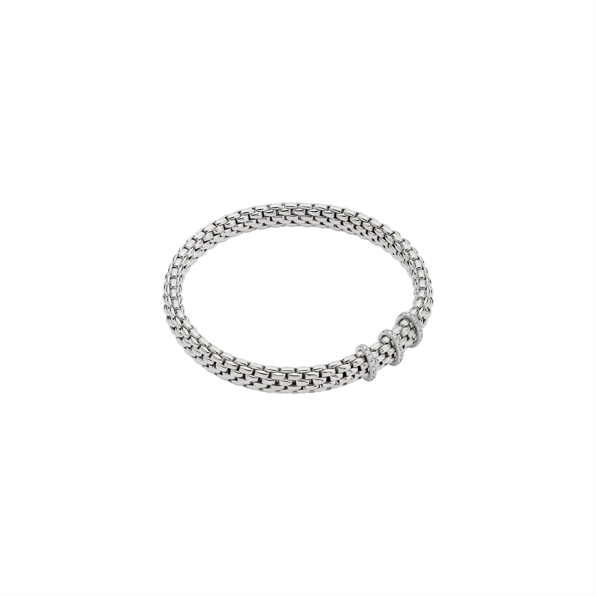 FOPE Bracelets in White Gold containing Diamond 59202BX_PB_B_XBX_00S