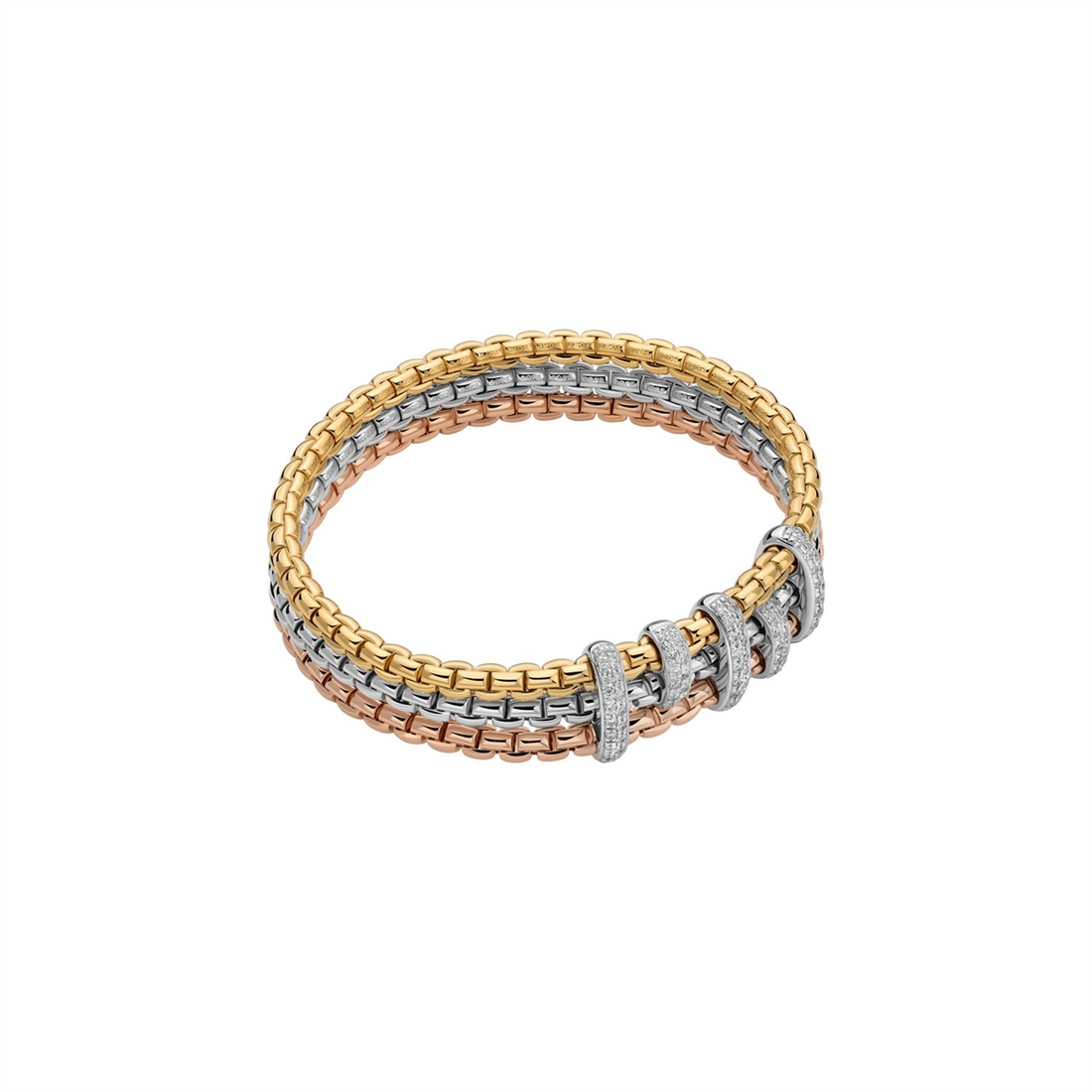 FOPE Bracelets containing Diamond 75601BX_PB_4_XBX_00M