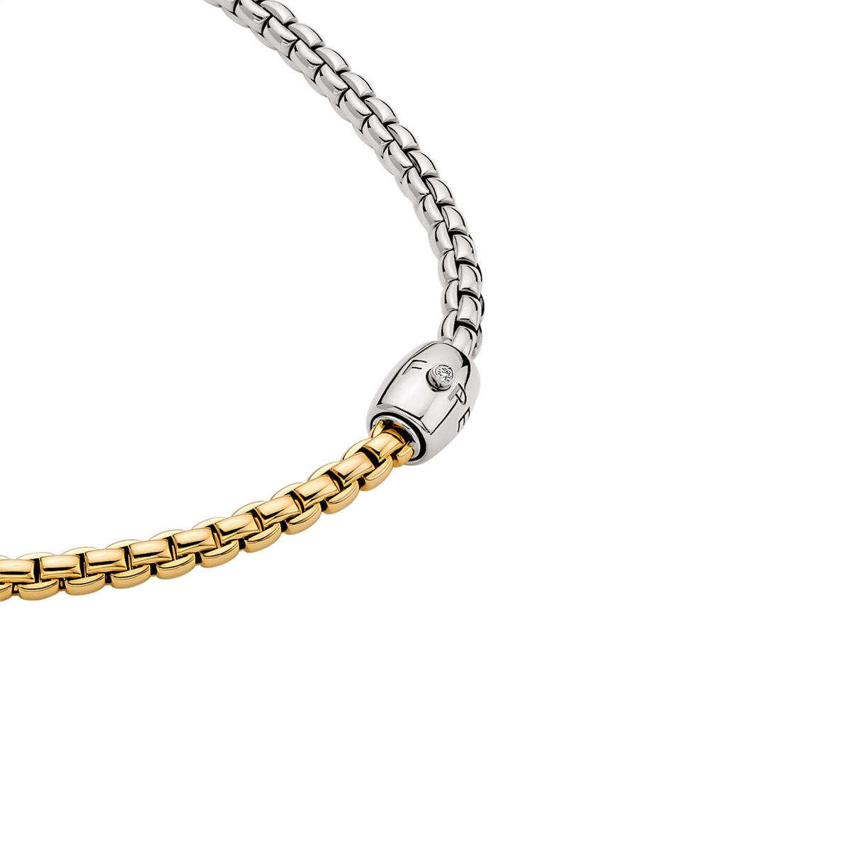 FOPE Necklaces in Mixed Metals containing Diamond 07F01C2_BB_2_XBX_043