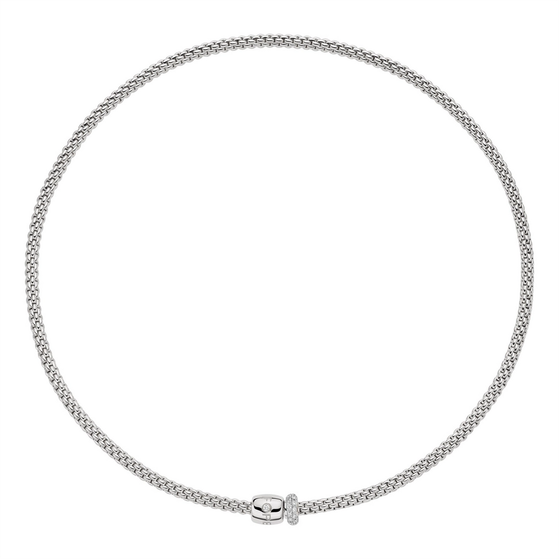 FOPE Necklaces in White Gold containing Diamond 07F08CX_PB_B_BBX_043