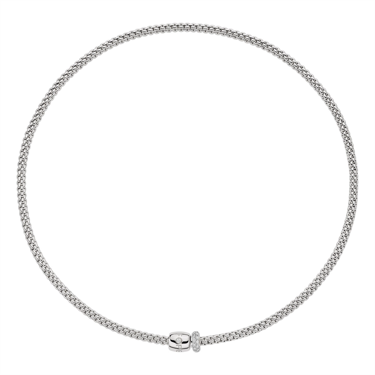 FOPE Necklaces in White Gold containing Diamond 07F08CX_PB_B_BBX_043