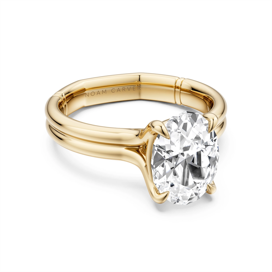 Noam Carver  Engagement Rings in Yellow Gold A172-02YM-FCYA-3.0CT