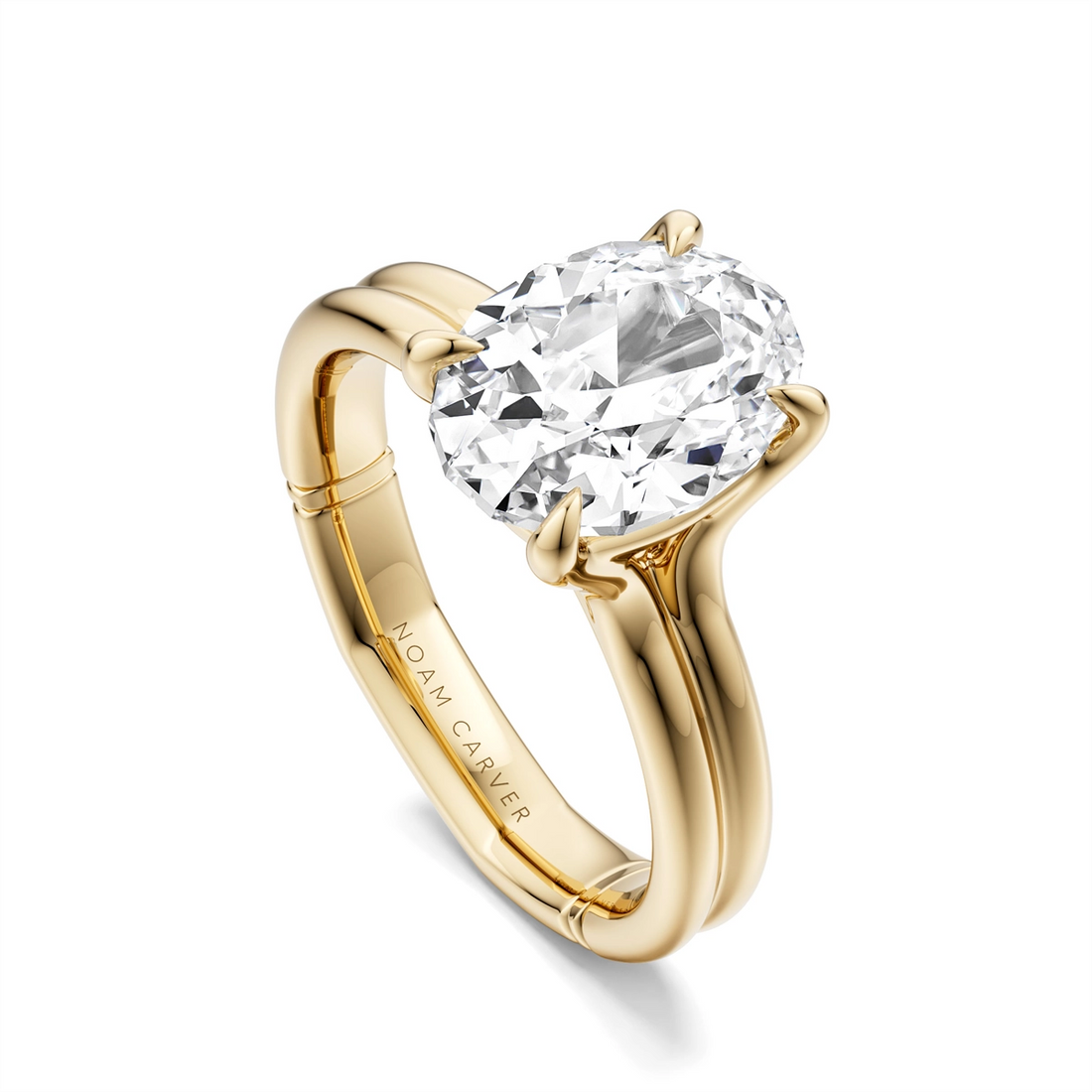 Noam Carver  Engagement Rings in Yellow Gold A172-02YM-FCYA-3.0CT