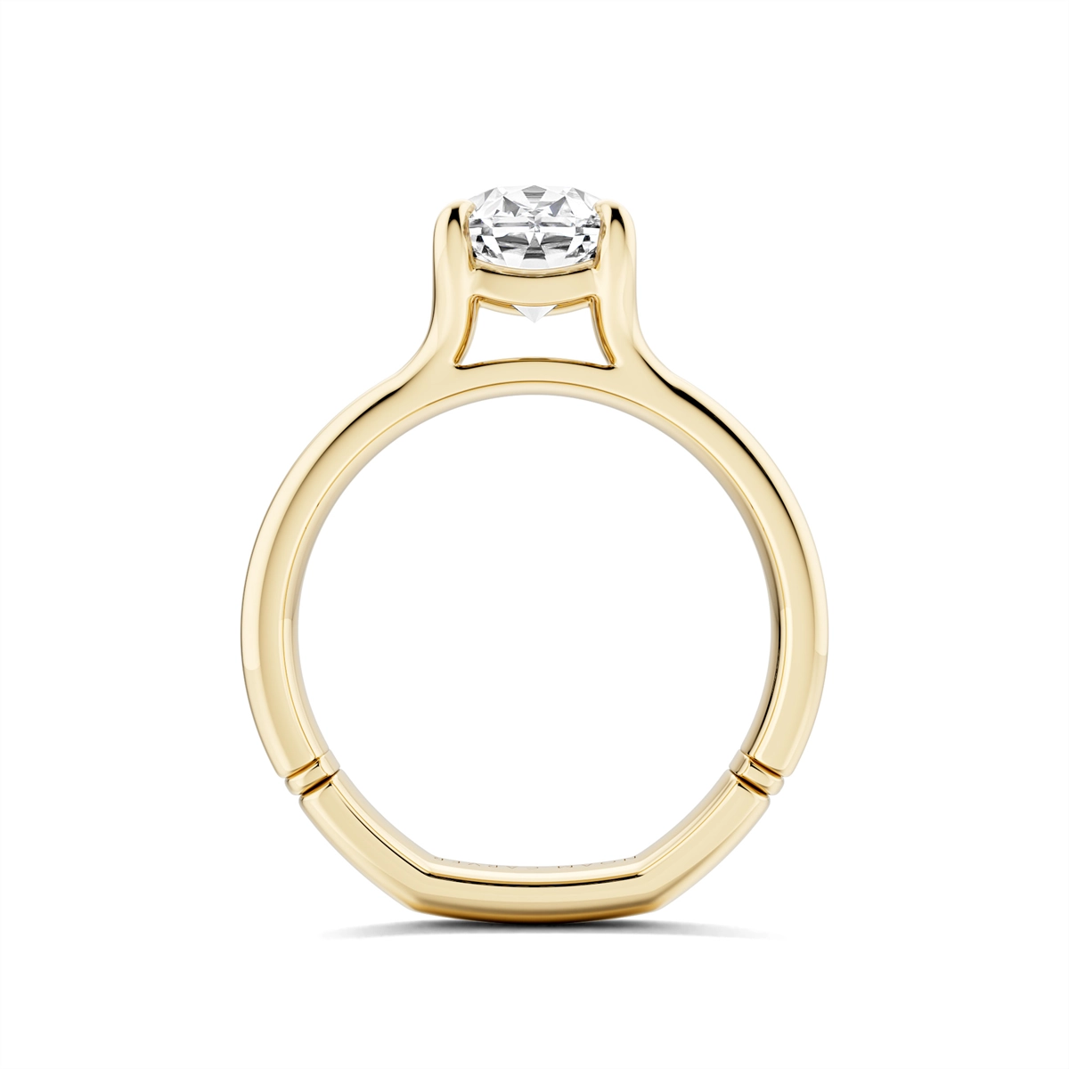 Noam Carver  Engagement Rings in Yellow Gold A172-02YM-FCYA-3.0CT