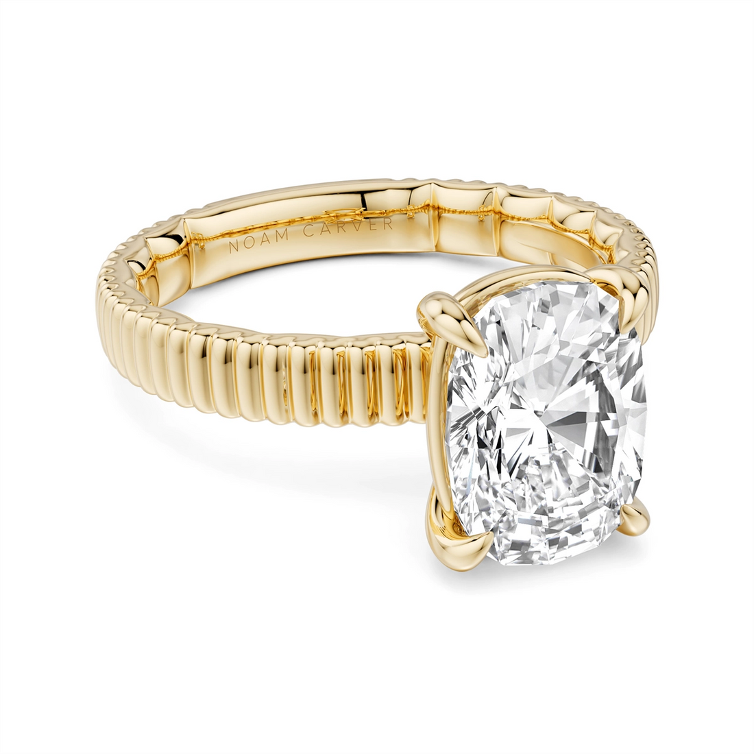 Noam Carver  Engagement Rings in Yellow Gold LU069-06YM3-A-2.5CT