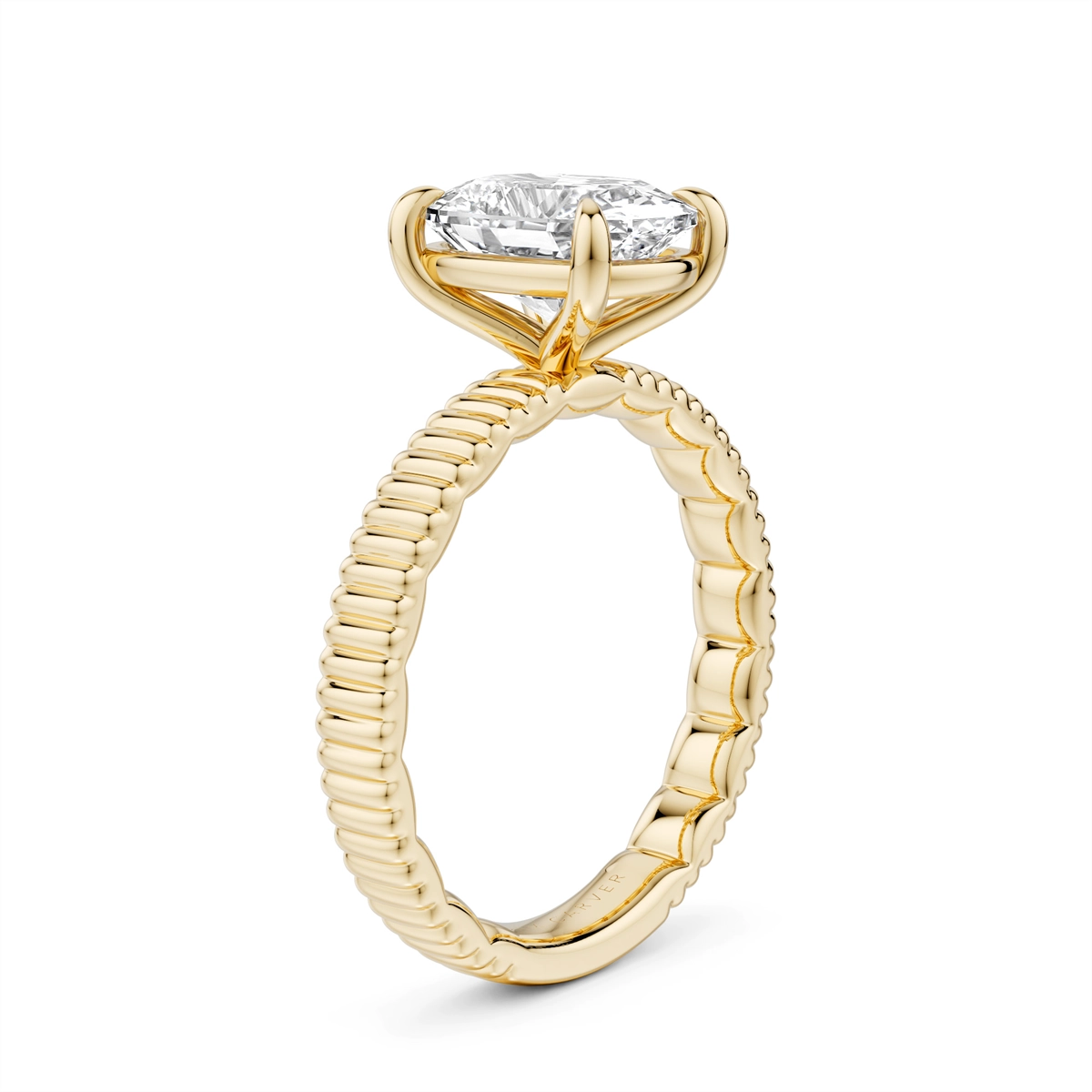 Noam Carver  Engagement Rings in Yellow Gold LU069-06YM3-A-2.5CT