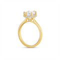 Fana Engagement Rings in Yellow Gold containing Diamond S4452-2_5CT-OV-14KY