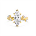 Fana Engagement Rings in Yellow Gold containing Diamond S4471-14KYG-6H