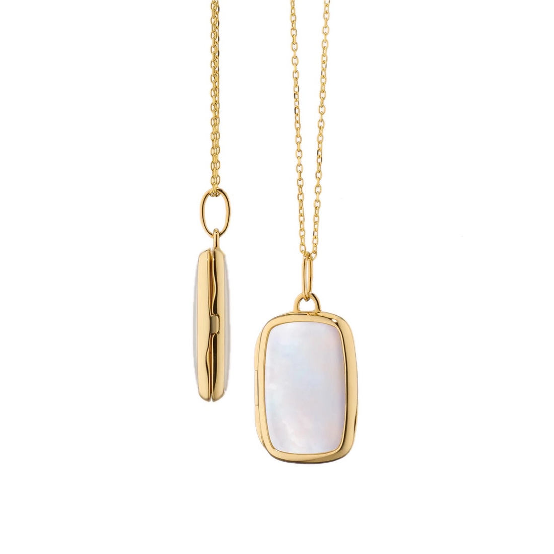 Monica Rich Kosann Necklaces in Yellow Gold containing Mother of pearl 43196