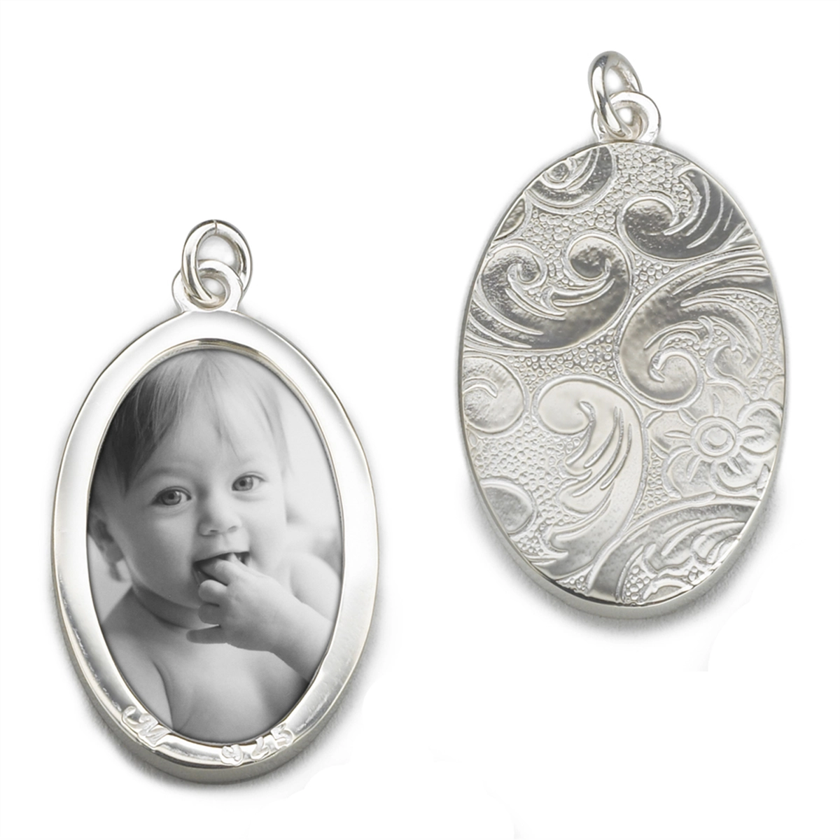Monica Rich Kosann Pendants in Silver CH-Case-SS