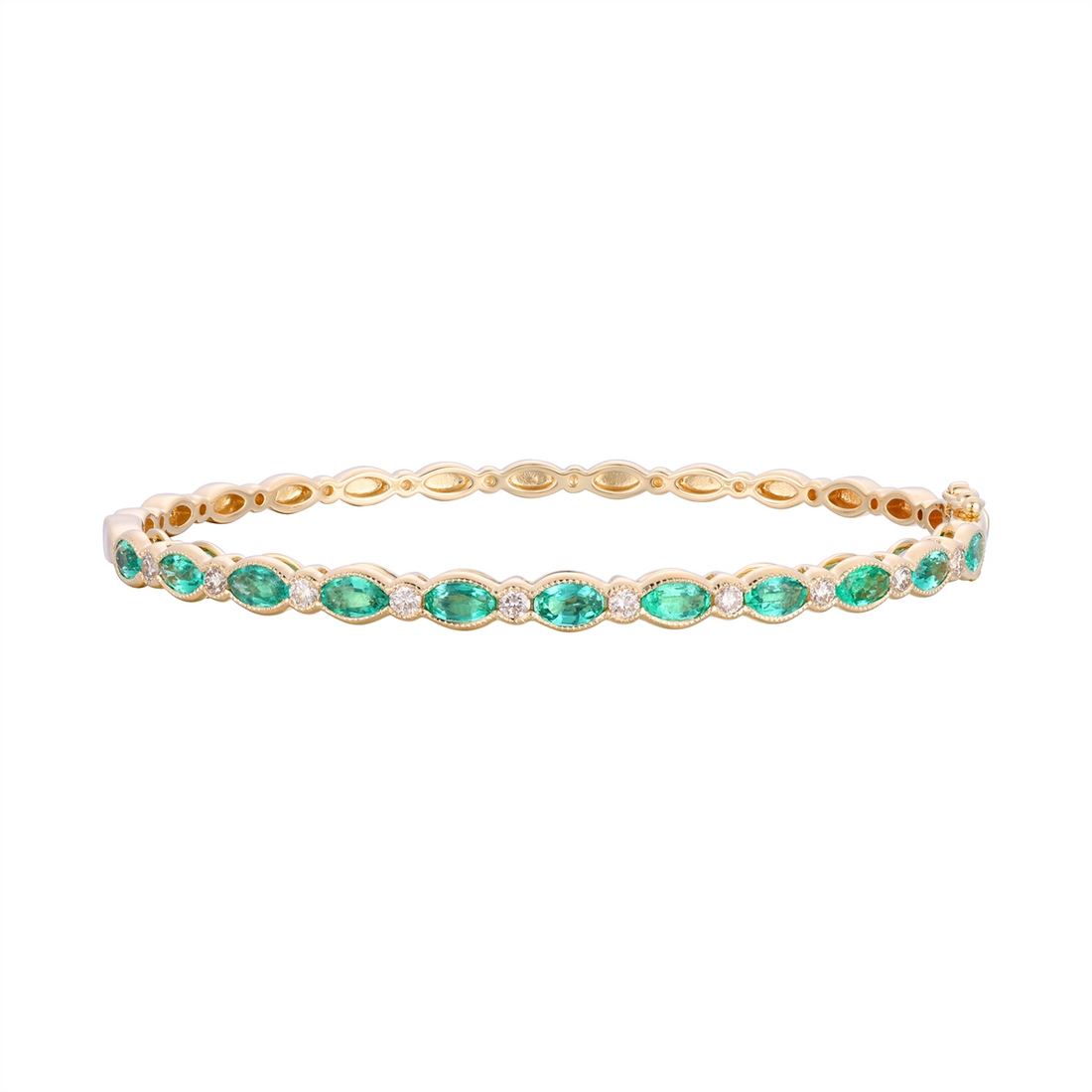 Le Vian Bracelets in Yellow Gold containing Multi-gemstone, Diamond, Emerald TTGW1EM