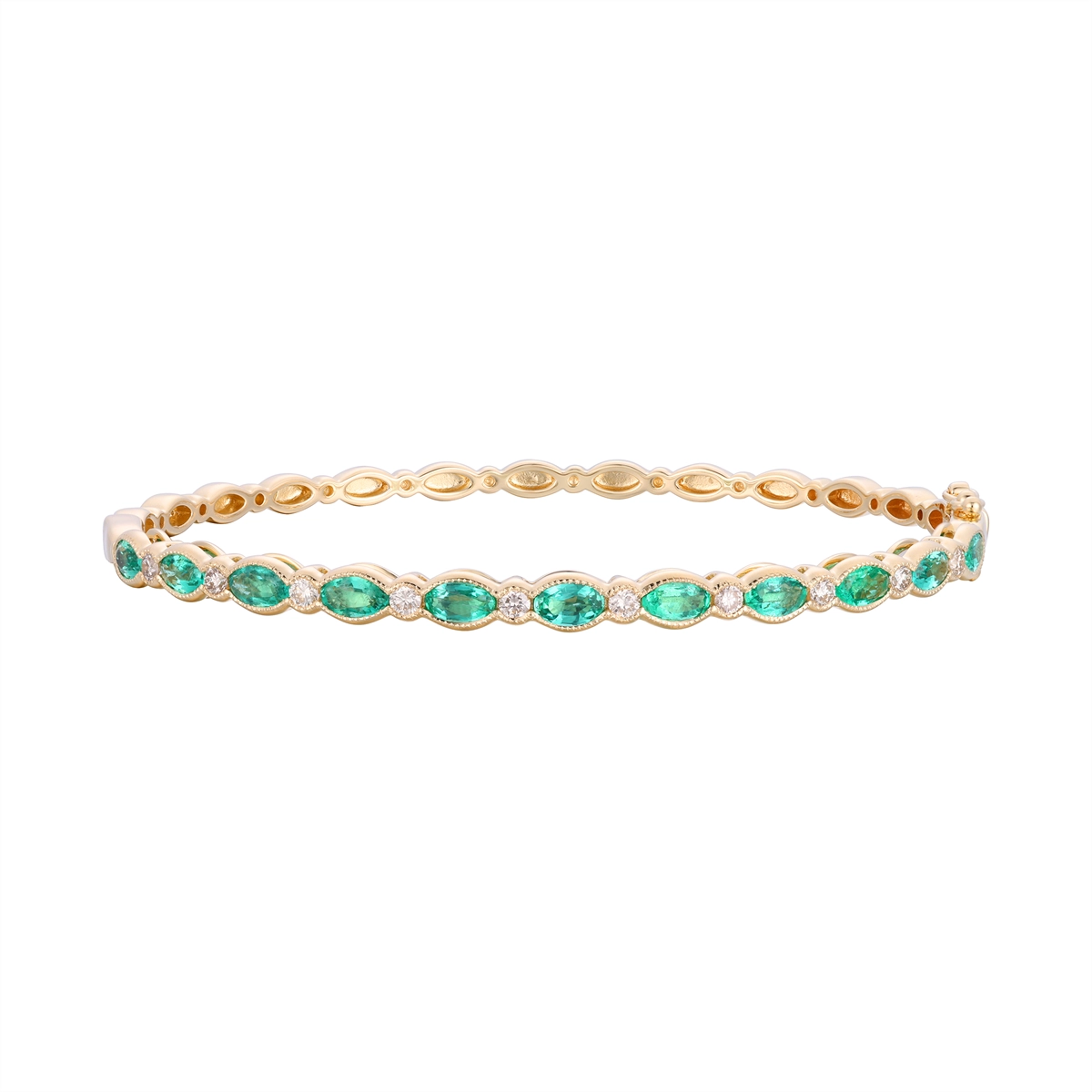Le Vian Bracelets in Yellow Gold containing Multi-gemstone, Diamond, Emerald TTGW1EM