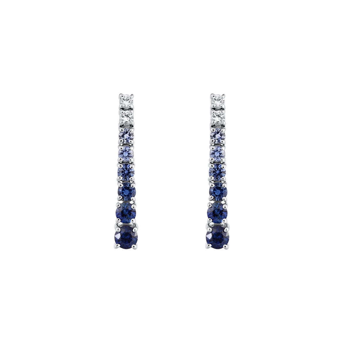 Le Vian Earrings in White Gold containing Other, Multi-gemstone, Sapphire DEKI2175WG