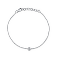 Bracelets Bracelets in White Gold containing Diamond 461357