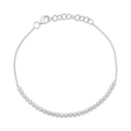 Bracelets Bracelets in White Gold containing Diamond 461358