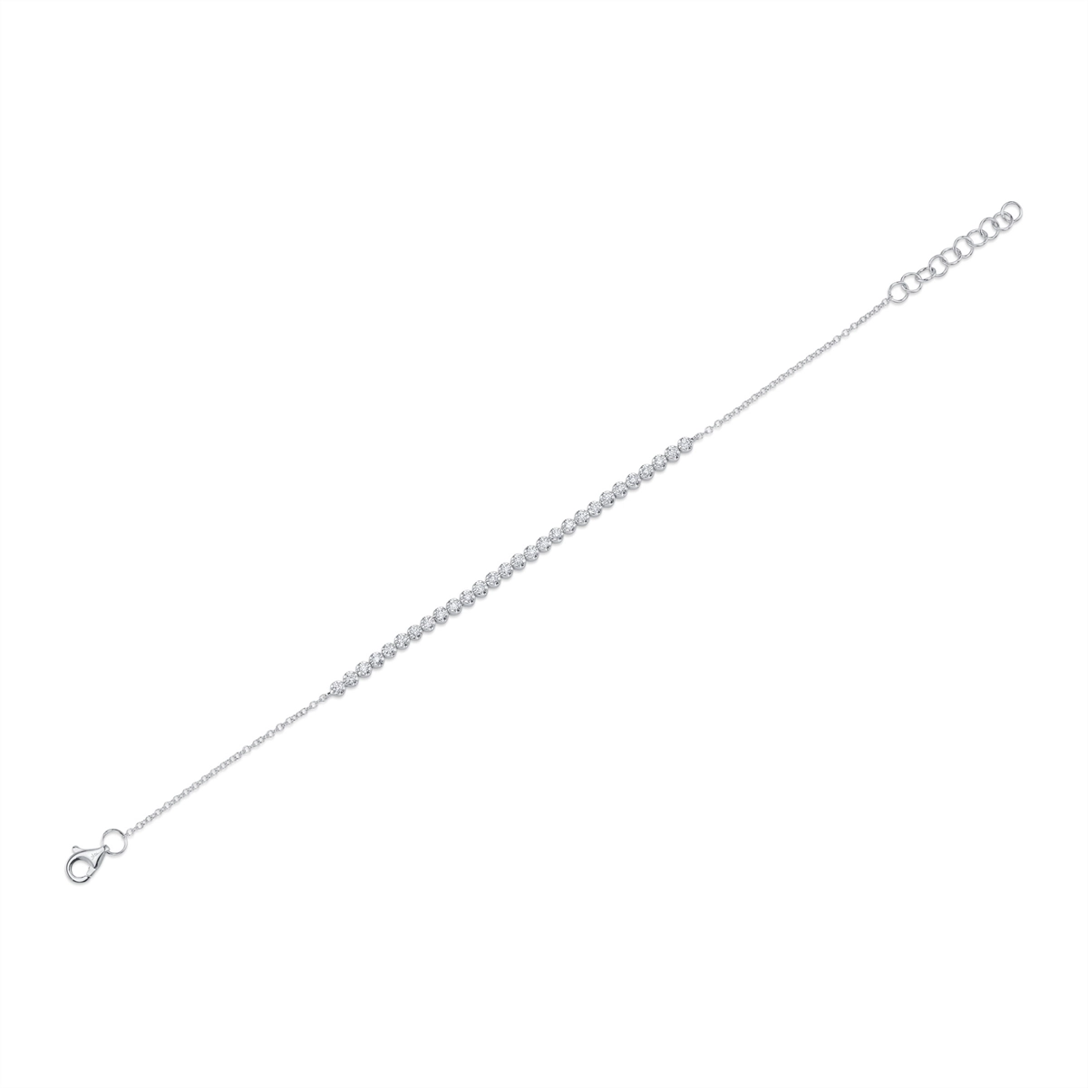 Bracelets Bracelets in White Gold containing Diamond 461358