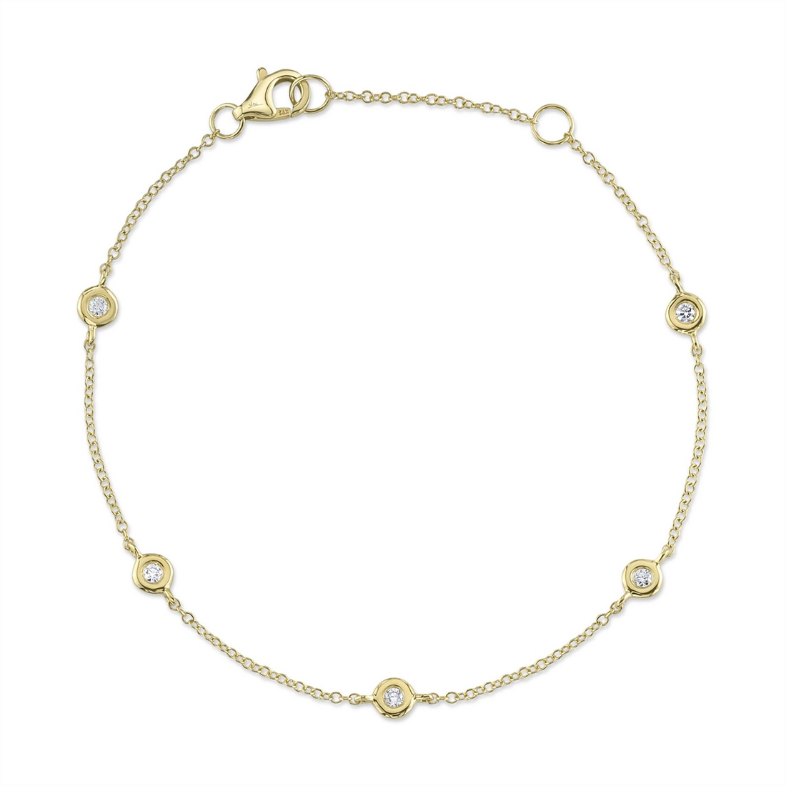 Bracelets Bracelets in Yellow Gold containing Diamond 461360