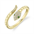 Rings Rings in Yellow Gold containing Other, Multi-gemstone, Diamond 461375