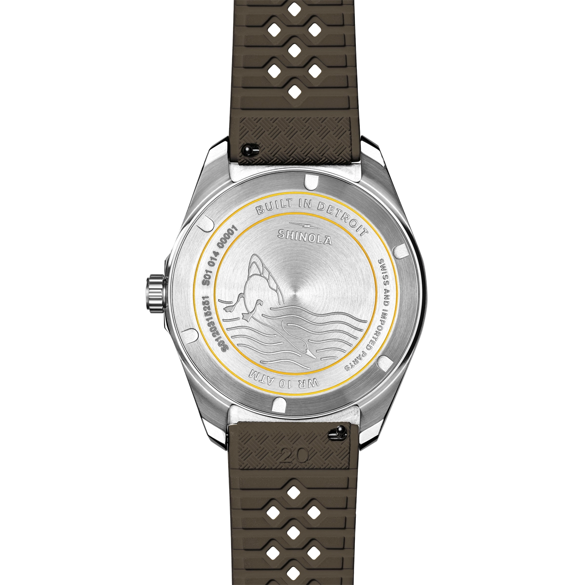Shinola Duck 40mm Quartz Brown Dial – Meierotto Jewelers
