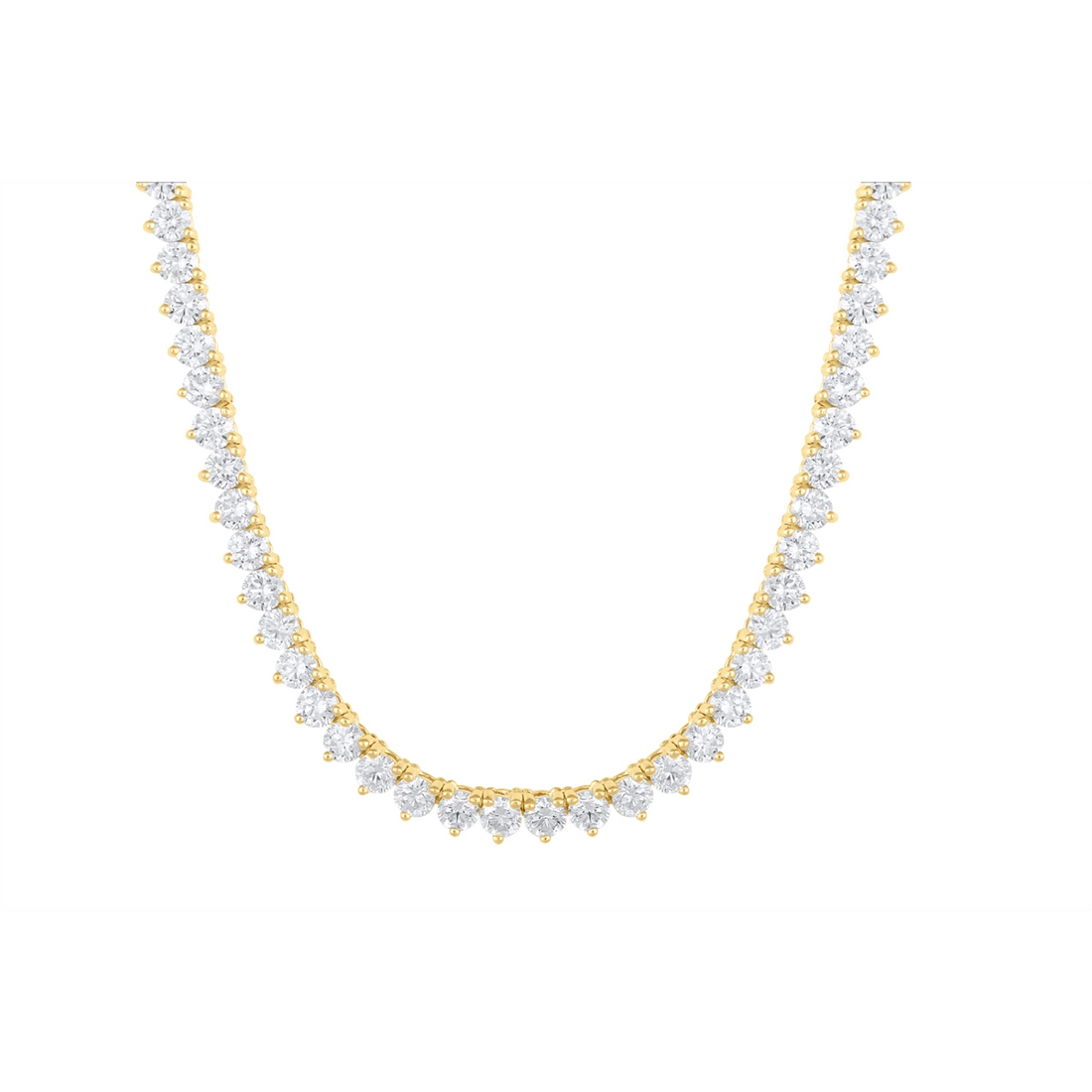 Necklaces Necklaces in Yellow Gold containing Diamond 461413