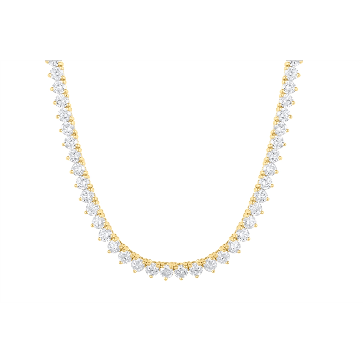 Necklaces Necklaces in Yellow Gold containing Diamond 461413